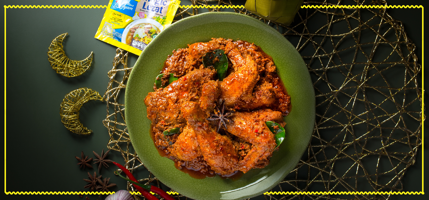 cara membuat rendang ayam seenak menu di restoran