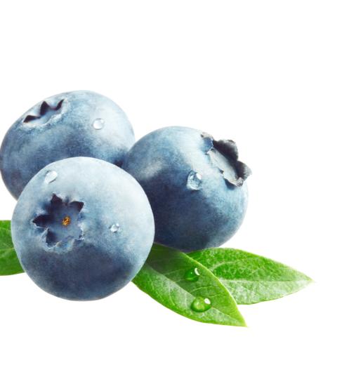 1/2 cangkir blueberry