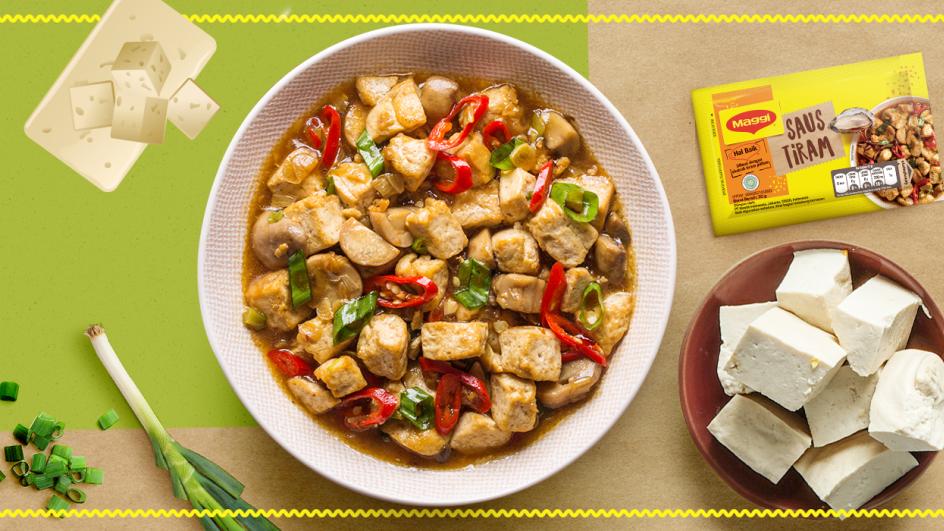 Resep Tahu Jamur Saus Tiram