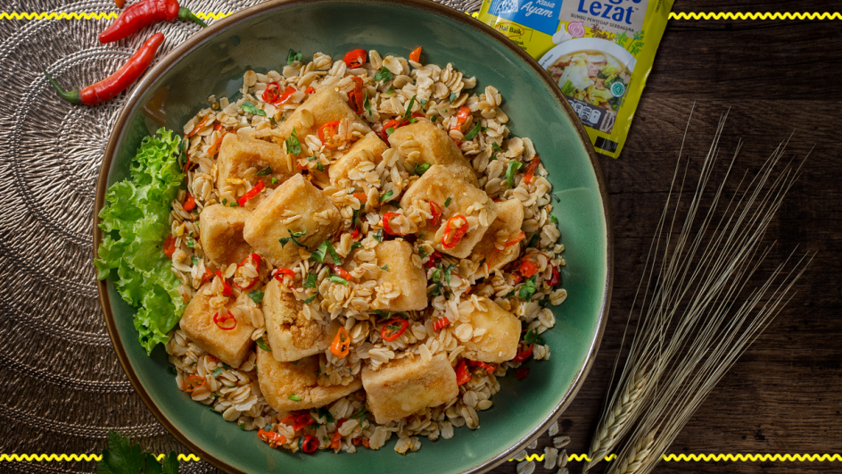 Tahu Goreng Oatmeal