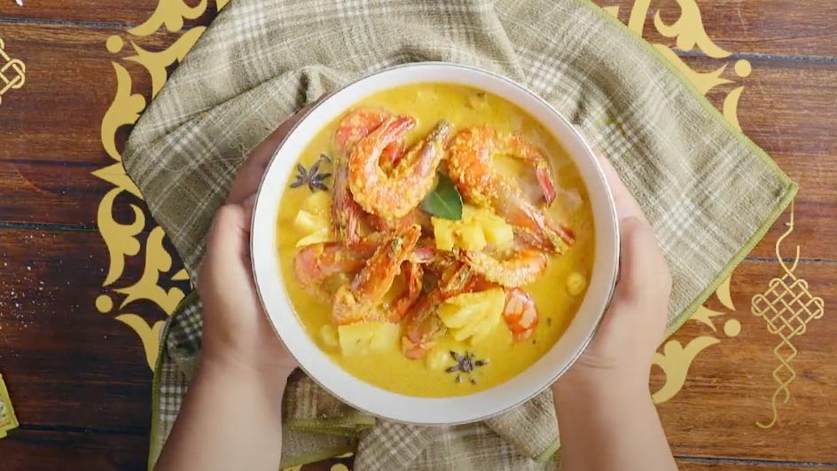 Gulai Udang Nanas