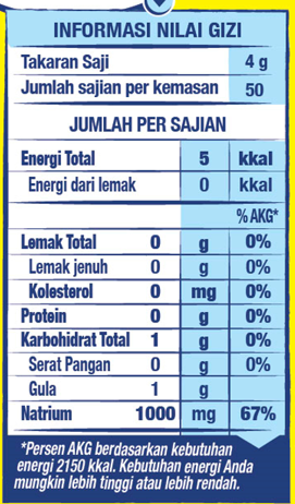 Maggi Blok Rasa Ayam 100g (4g x 25 balok)
