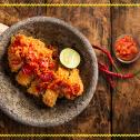Ayam Katsu Geprek Sambal Bawang