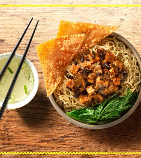 Mie Jamur Tahu