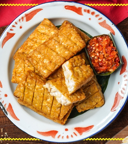 Tempe Goreng Bawang Putih