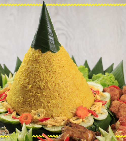 Nasi Tumpeng Rice Cooker