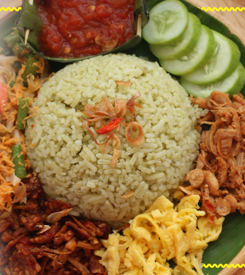Nasi Uduk Hijau
