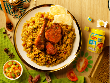 Nasi Kebuli Ayam Kurma