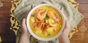 Gulai Udang Nanas