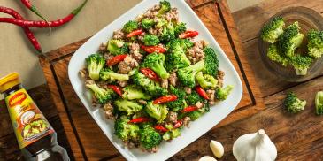 Tumis Brokoli Daging